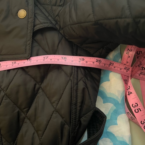 Burberry Finsbridge Long Quilted Black Jacket NWT - Picture 15 of 16